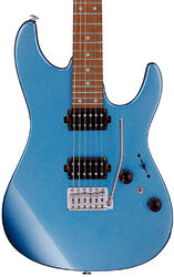 Guitarra eléctrica con forma de str. Ibanez Standard AZ24S2 MLB - metallic light blue