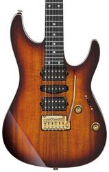 Guitarra eléctrica con forma de str. Ibanez Premium AZ47P2K DEB - Dragon Eye Burst