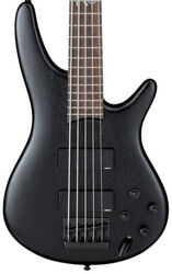 Bajo eléctrico de cuerpo sólido Ibanez Fieldy K5 BKF - Black flat