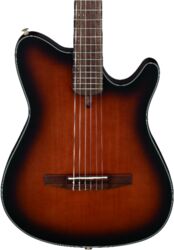 Guitarra clásica 4/4 Ibanez FRH10N BSF - Brown sunburst flat