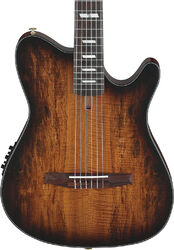 Guitarra clásica 4/4 Ibanez FRH20QMN TCL - Tobacco Burst Low Gloss