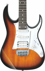Guitarra eléctrica con forma de str. Ibanez GRG140 SB GIO - Sunburst