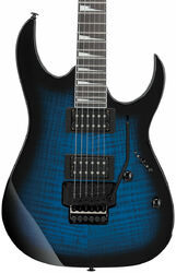 Guitarra eléctrica con forma de str. Ibanez GRG320FA TBS GIO - Transparent blue sunburst