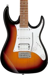 Guitarra eléctrica con forma de str. Ibanez Gio GRX40 TFB - Tri Fade Burst