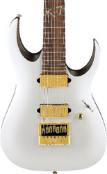 Guitarra eléctrica de autor Ibanez Head K7YANG - white
