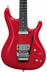 Guitarra eléctrica con forma de str. Ibanez Joe Satriani JS2480 MCR Prestige Japan - Muscle car red