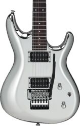 Guitarra eléctrica con forma de str. Ibanez Joe Satriani JS3CR - Matte chrome
