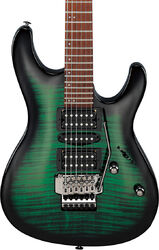 Guitarra eléctrica con forma de str. Ibanez Kiko Loureiro KIKOSP3 TEB - Transparent emerald burst