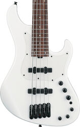 Bajo eléctrico de cuerpo sólido Ibanez Mode MDM1005 PW 5-String - pearl white