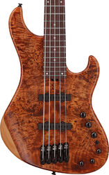 Bajo eléctrico de cuerpo sólido Ibanez Mode MDM1605 NML 5-String - Natural Mocha Low Gloss