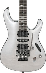 Guitarra eléctrica con forma de str. Ibanez Nita Strauss JIVAX2 GH Japan - Ghost