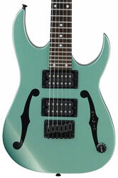 Guitarra eléctrica de viaje Ibanez Paul Gilbert PGMM21 MGN - Metallic light green