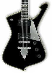 Guitarra electrica metalica Ibanez Paul Stanley PS120 BK - Black