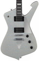Guitarra electrica metalica Ibanez Paul Stanley PS60 SSL - Silver sparkle