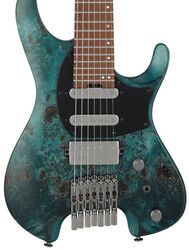 Guitarra eléctrica de viaje Ibanez Quest Standard Q547PB COL 7-String - Cosmic blue low gloss