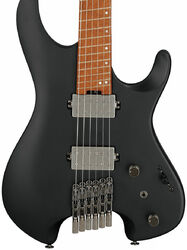Guitarra electrica metalica Ibanez Quest QX52 BKF - Black flat