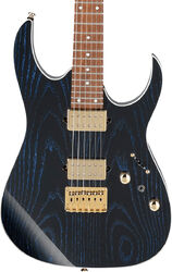 Guitarra eléctrica con forma de str. Ibanez RG421HPAH BWB Standard - Blue wave black