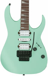 Guitarra eléctrica con forma de str. Ibanez RG470DX SFM Standard - Sea foam green matte