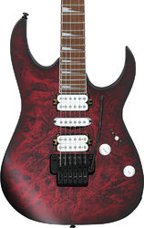 Guitarra eléctrica con forma de str. Ibanez Standard RG470DXW WZM - WINE RED FROZEN MATTE