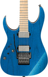 Guitarra eléctrica con forma de str. Ibanez Prestige Japan RG5120ML FCN LH - Frozen Ocean
