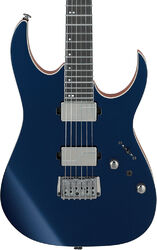 Guitarra eléctrica con forma de str. Ibanez Prestige Japan RG5121R DBF - Dark Tide Blue Flat