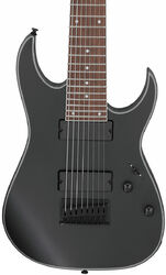 Guitarra eléctrica barítono  Ibanez RG8EX BKF 8-String Standard - Black flat