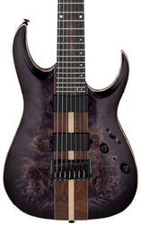 Guitarra eléctrica con forma de str. Ibanez Premium RGA217P1PB DRL 7-String - Deep Twilight Burst