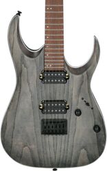 Guitarra eléctrica con forma de str. Ibanez Standard RGA42AH BKS - black stained
