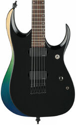 Guitarra eléctrica con forma de str. Ibanez RGD61ALA MTR Axion Label - Midnight tropical rainforest