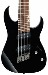 Guitarra eléctrica barítono  Ibanez RGMS8 BK - Black