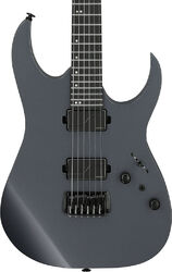 Guitarra eléctrica con forma de str. Ibanez Prestige Japan RGR5121RB GRF - Gray Metallic Flat
