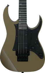 Guitarra eléctrica con forma de str. Ibanez Prestige Japan RGR5130R KM - Khaki Metallic