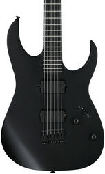 Guitarra eléctrica barítono  Ibanez RGRTBB21 BKF Iron Label - Black flat