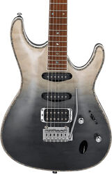 Guitarra eléctrica con forma de str. Ibanez SA360NQM BMG Standard - Black mirage gradation low gloss