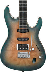 Guitarra eléctrica con forma de str. Ibanez SA460MBW SUB Standard - Sunset blue burst