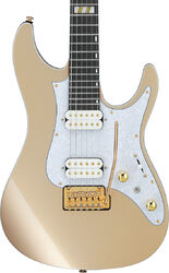 Guitarra eléctrica con forma de str. Ibanez Scott Lepage KRYS10 Premium - Gold