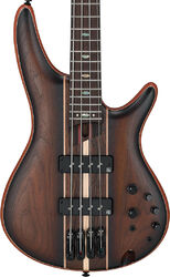 Bajo eléctrico de cuerpo sólido Ibanez SR1350B DUF Premium - Dual mocha burst flat