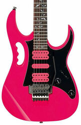 Guitarra eléctrica con forma de str. Ibanez Steve Vai JEMJR PK - Pink