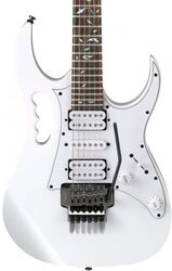 Guitarra eléctrica con forma de str. Ibanez Steve Vai JEMJR WH - White