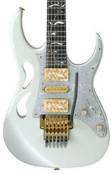 Guitarra eléctrica con forma de str. Ibanez Steve Vai PIA3761 SLW Japan - Stallion white