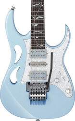 Guitarra eléctrica con forma de str. Ibanez Steve Vai PIA3761C BLP Japan - Blue powder