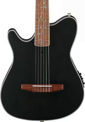 Guitarra clásica 4/4 Ibanez Tim Henson TOD10NL TKF LH - transparent black flat