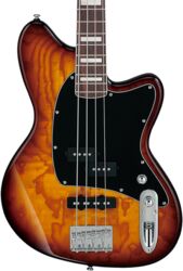Bajo eléctrico de cuerpo sólido Ibanez Talman Bass Standard TMB400TA IAB - Iced Americano Burst