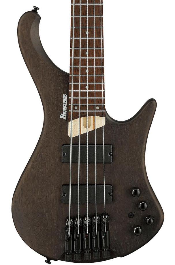 Bajo eléctrico de cuerpo sólido Ibanez Standard EHB600 WNF 5-String - Walnut Flat