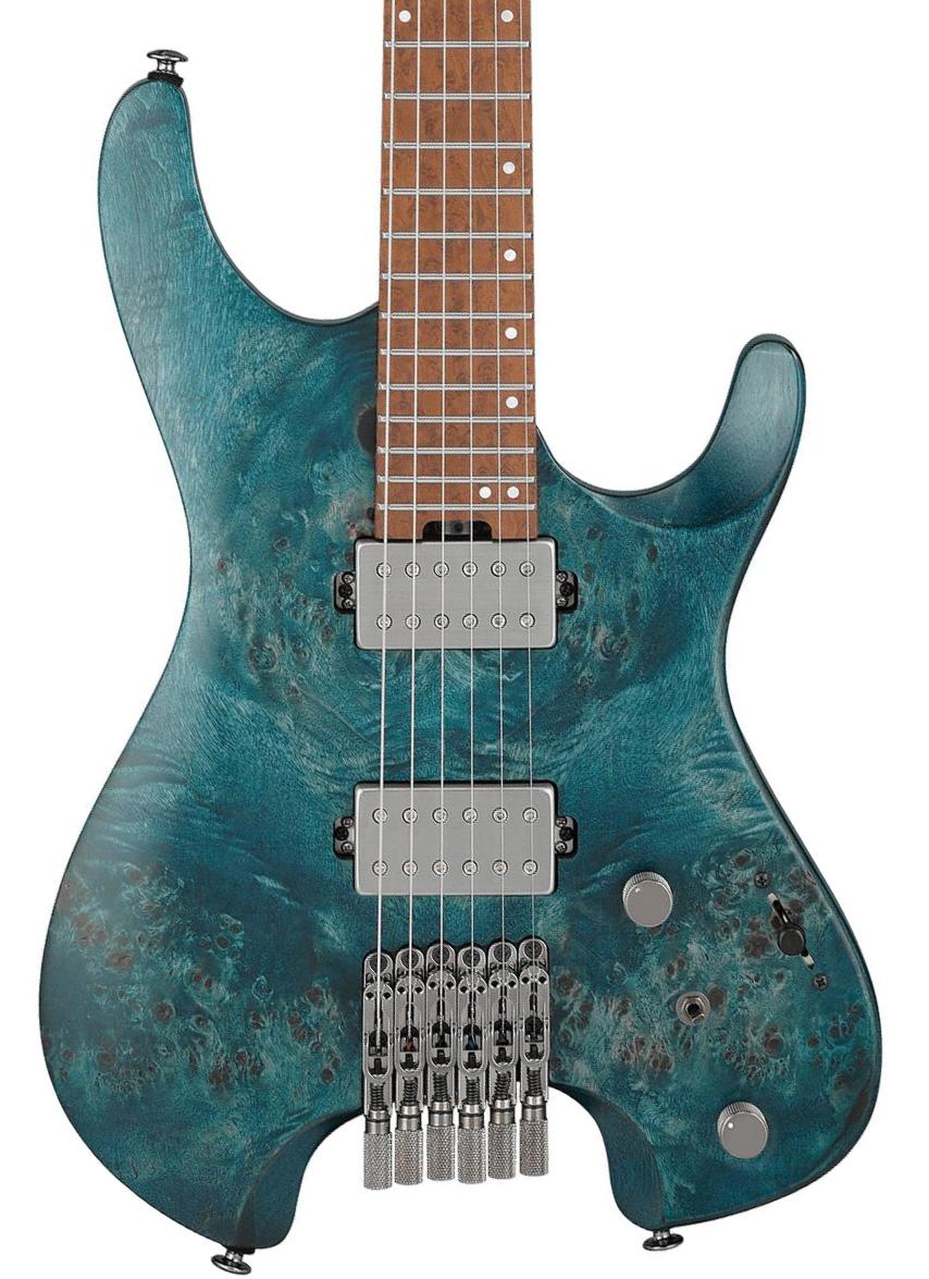 Guitarra eléctrica de viaje Ibanez Quest Standard Q52PB COL - Cosmic blue low gloss