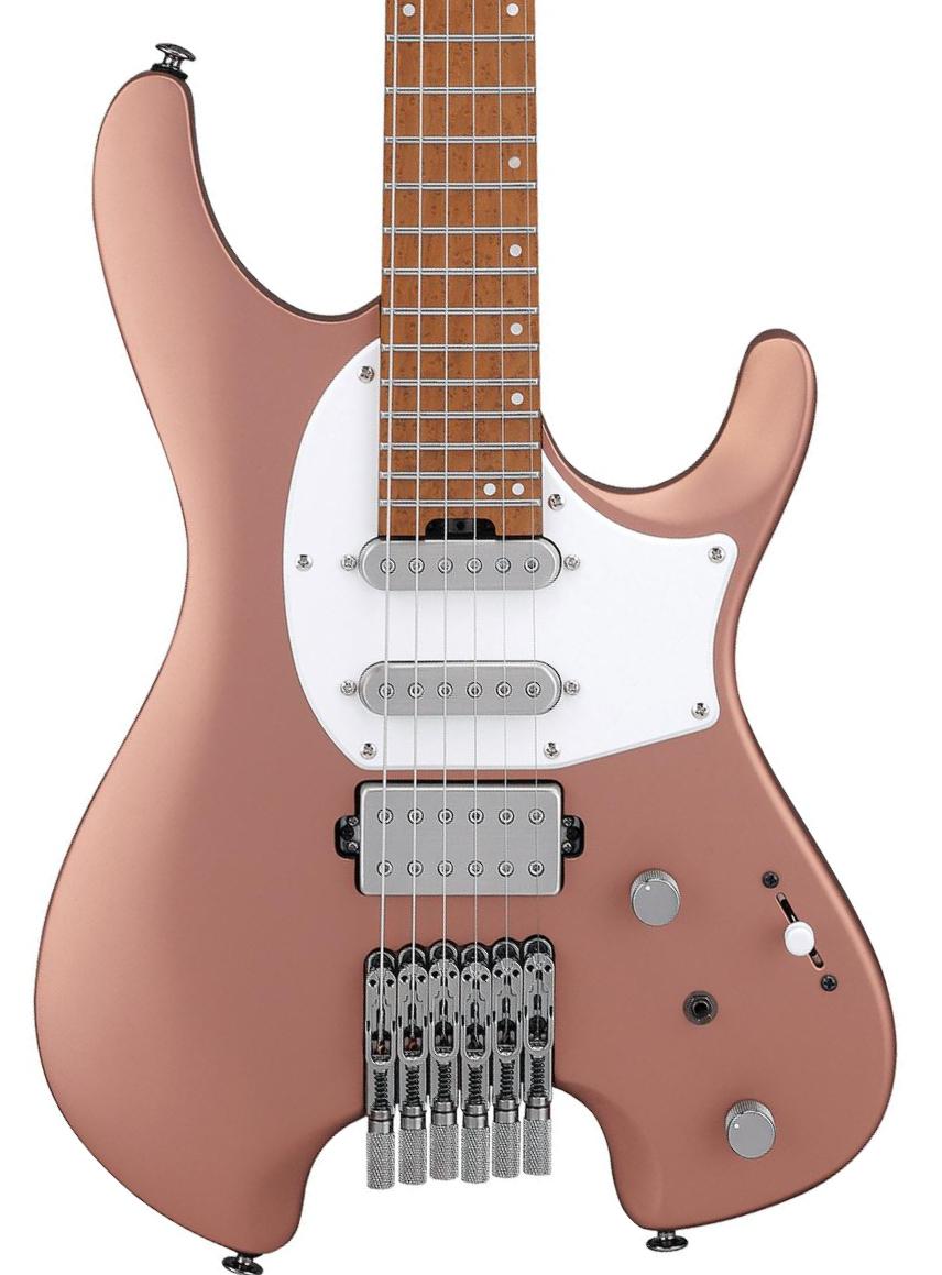 Guitarra eléctrica de viaje Ibanez Quest Standard Q54W CMM - Copper metallic matte