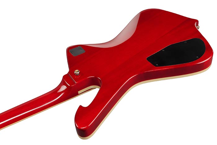 Ibanez Ic420fm Crs Iceman 2h Ht Jat - Cherry Sunburst - Guitarra electrica retro rock - Variation 3