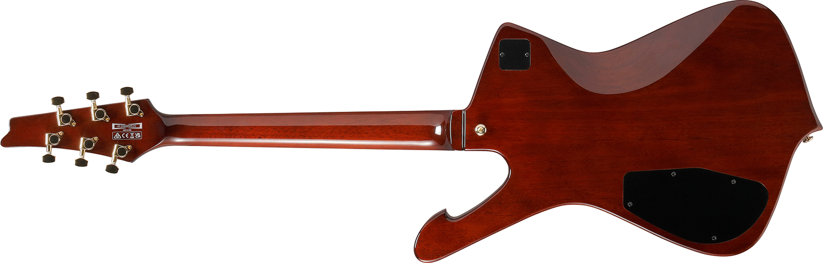 Ibanez Ic420fm Tbg Iceman 2h Ht Jat - Transparent Blue Gradation - Guitarra eléctrica con forma de str. - Variation 1