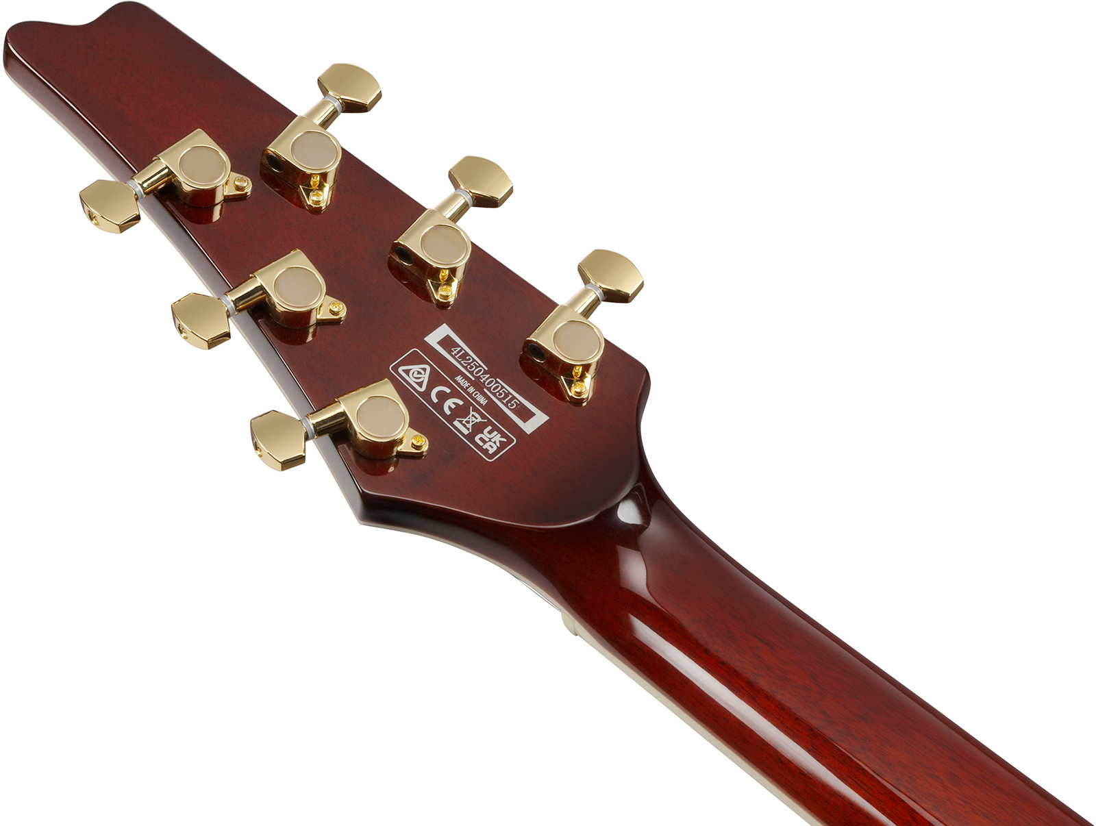 Ibanez Ic420fm Tbg Iceman 2h Ht Jat - Transparent Blue Gradation - Guitarra eléctrica con forma de str. - Variation 4