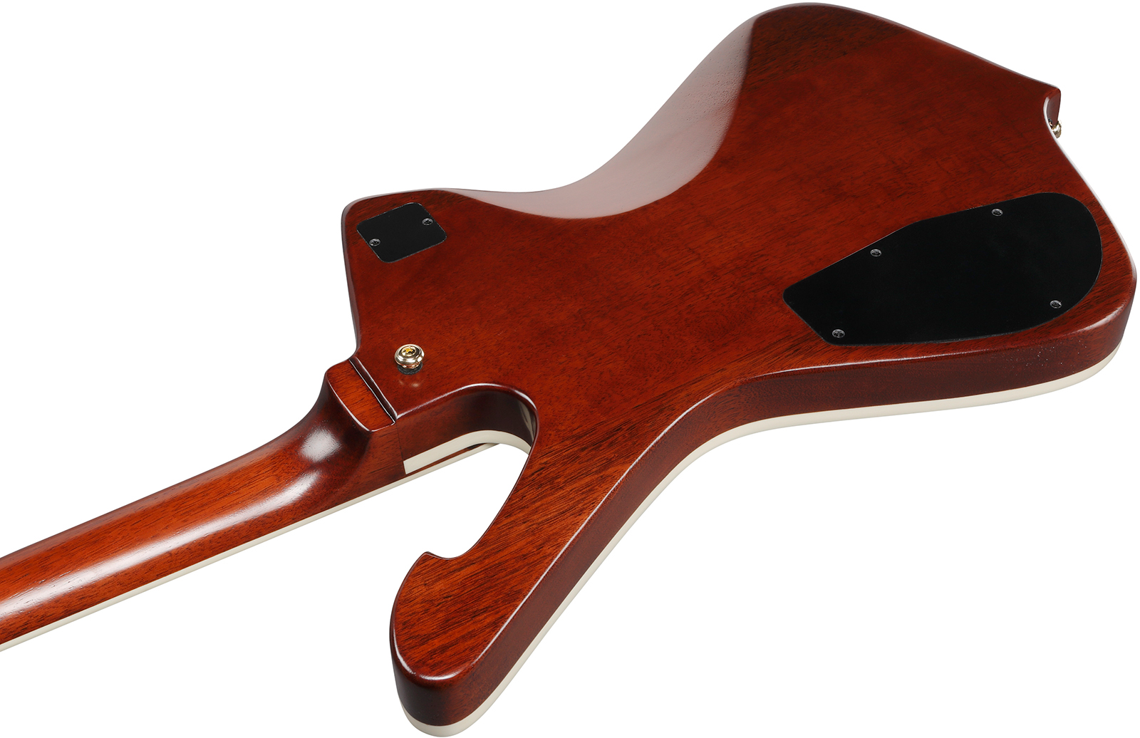 Ibanez Ic420mfm Cml Iceman 2h Ht Mn - Caramel Burst Low Gloss - Guitarra electrica retro rock - Variation 3